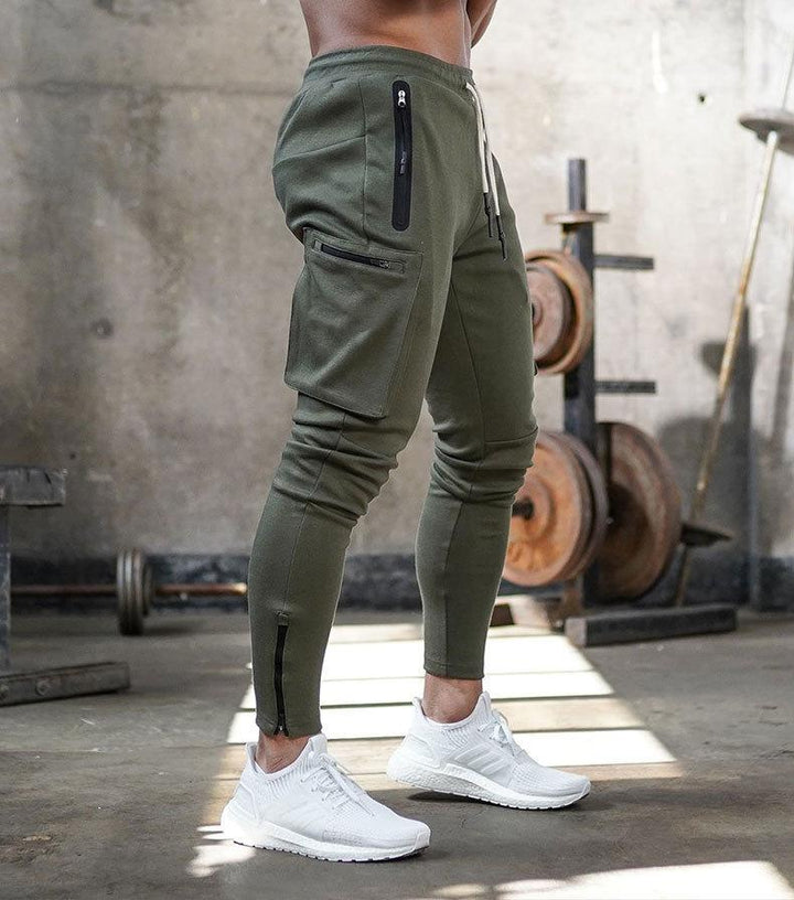 Athletic jogger trousers for men