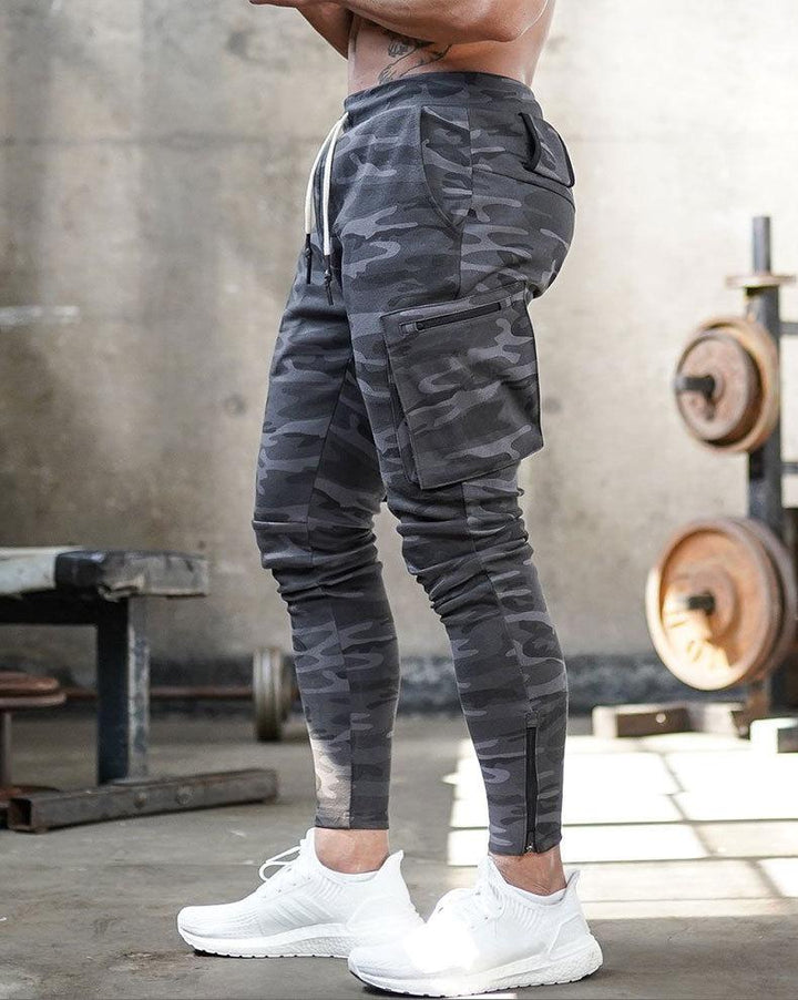 Athletic jogger trousers for men