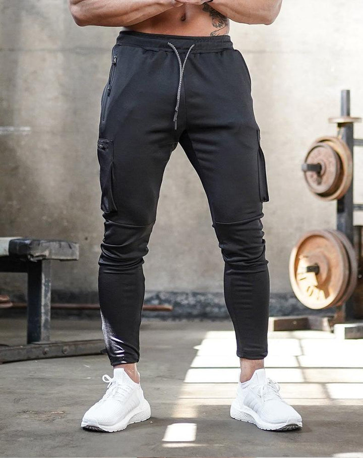 Athletic jogger trousers for men