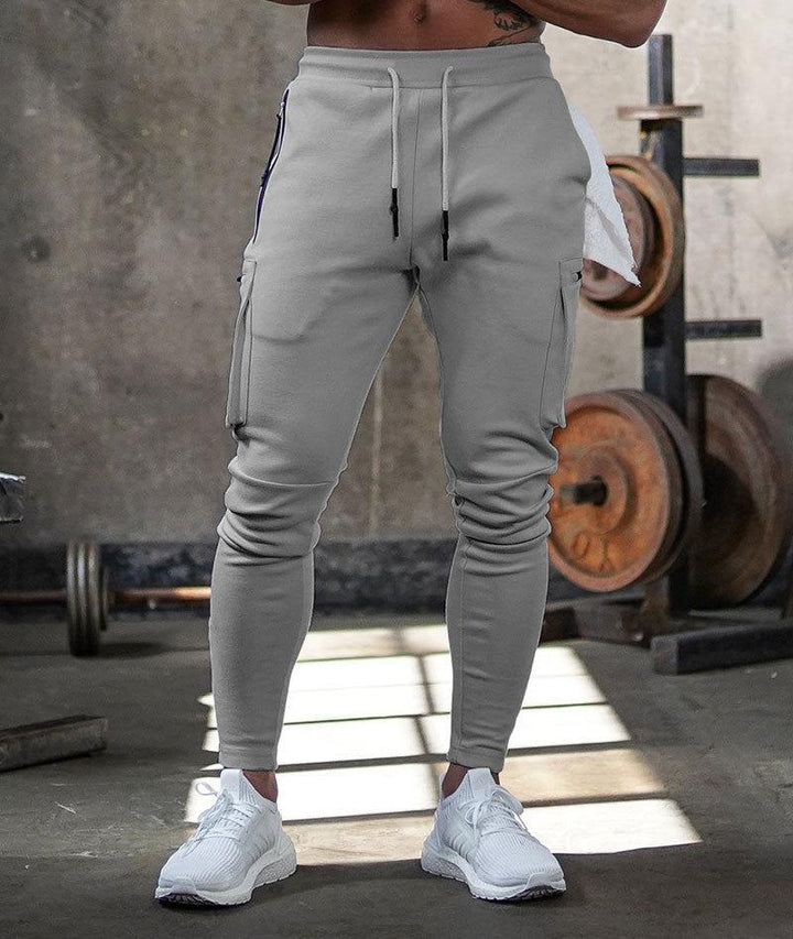 Athletic jogger trousers for men