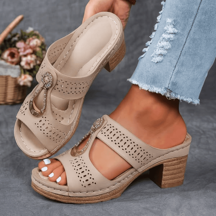 Women's Embellished Orthopedic Sandals