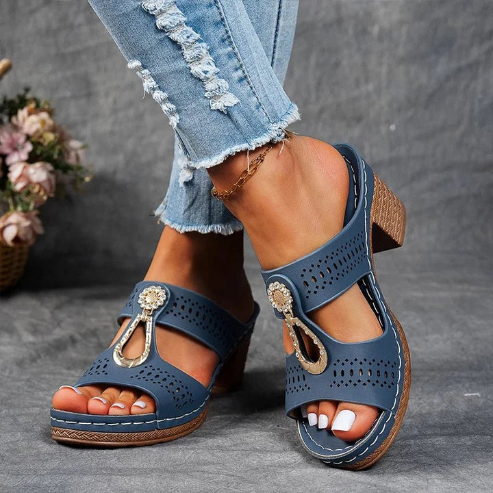 Women's Embellished Orthopedic Sandals