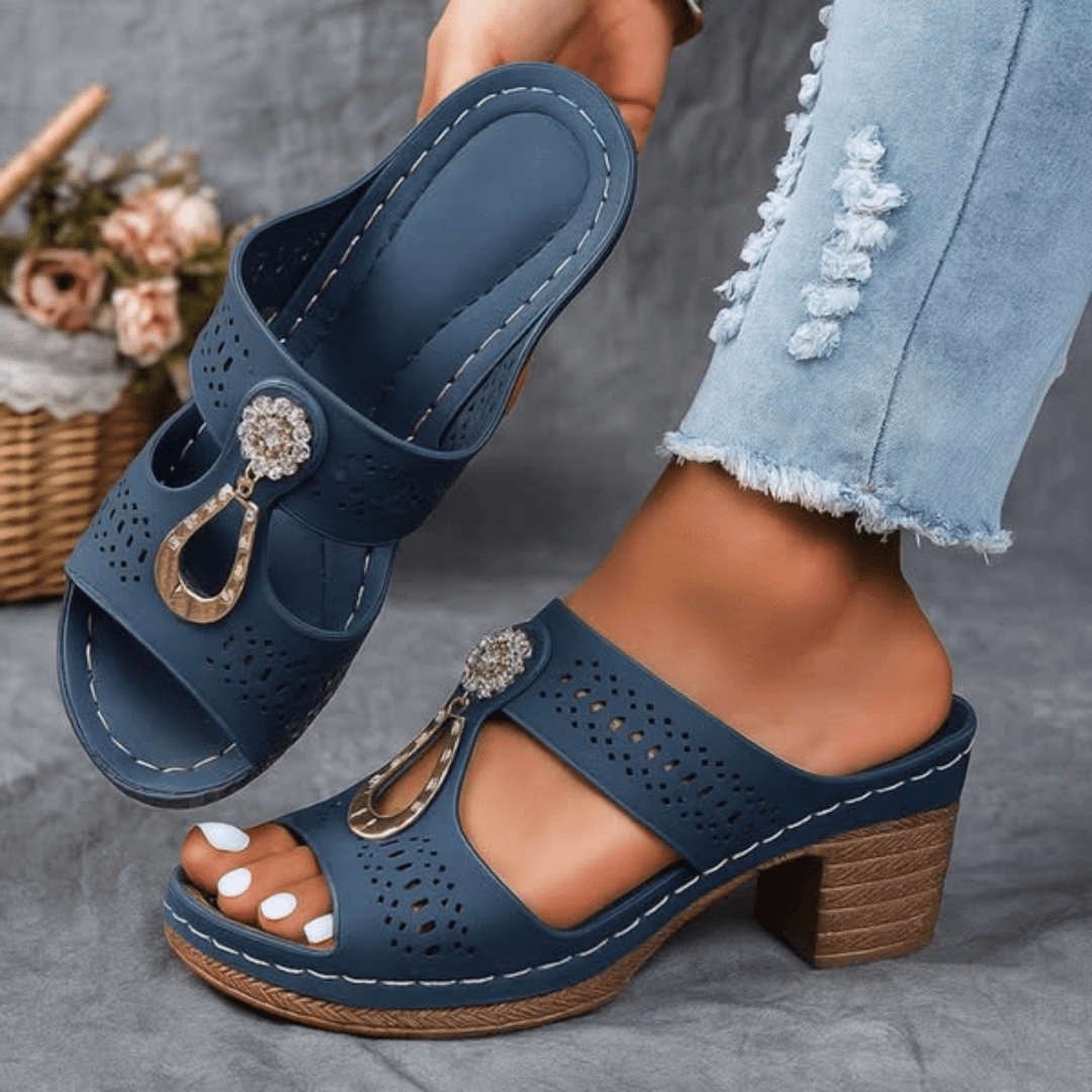 Women's Embellished Orthopedic Sandals