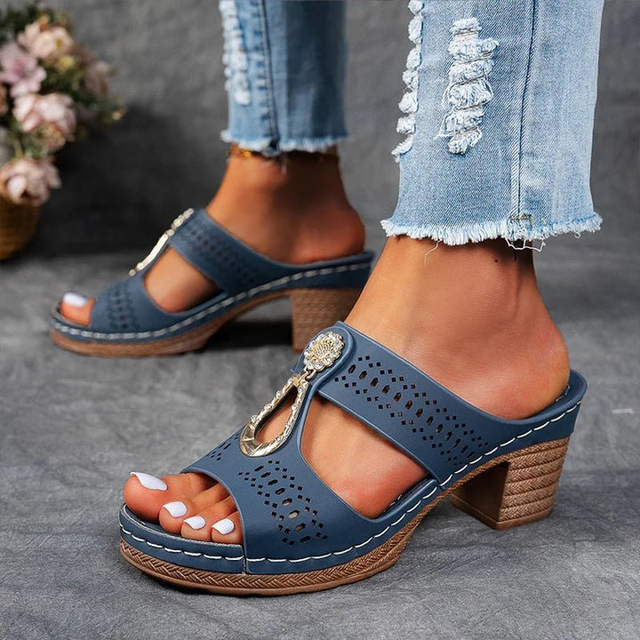 Women's Embellished Orthopedic Sandals