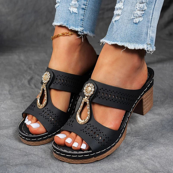 Women's Embellished Orthopedic Sandals