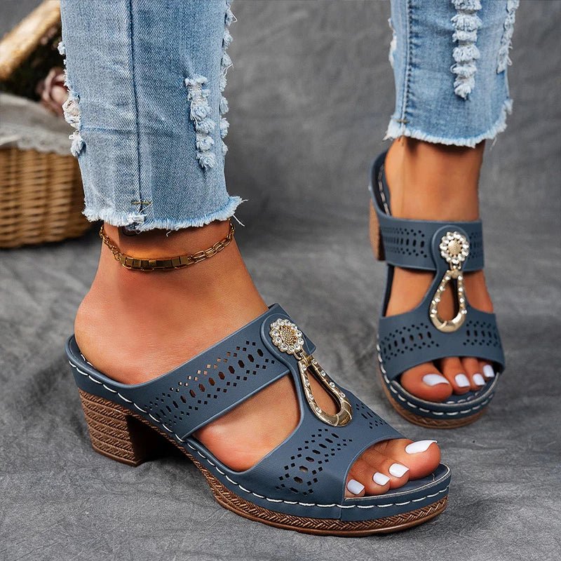 Women's Embellished Orthopedic Sandals