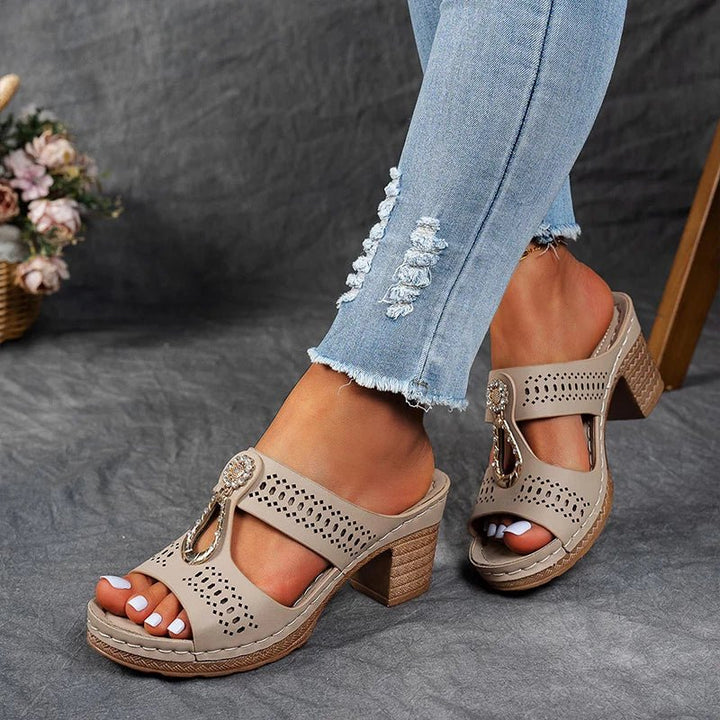 Women's Embellished Orthopedic Sandals
