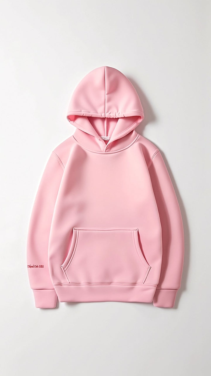 Embroidered hoodie with tropical design for women