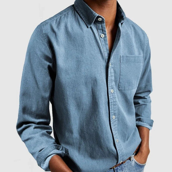 Classic long-sleeve shirt for men