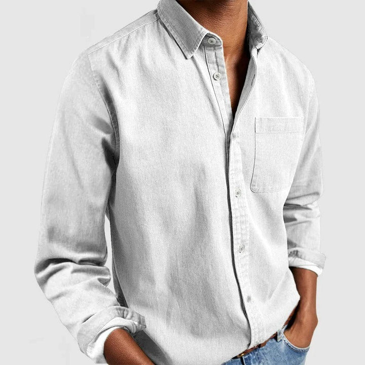 Classic long-sleeve shirt for men