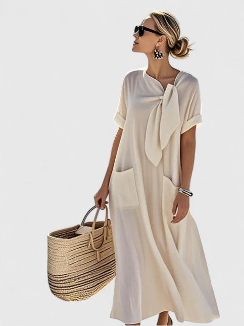 Women's Tie-Neck Summer Dress