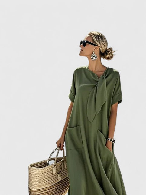 Women's Tie-Neck Summer Dress