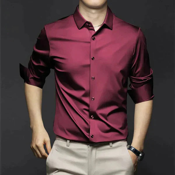 Wrinkle-free shirt for men
