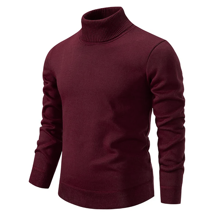 Classic turtleneck sweater for men