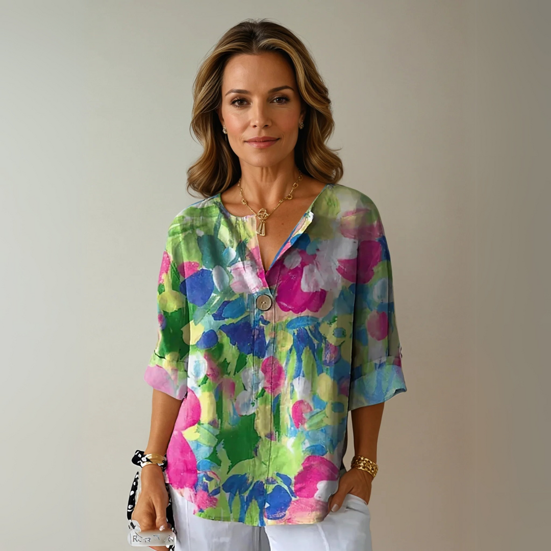 Women's Floral Print Blouse